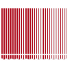 Innvendbar Markise Rød og hvit stripe 300x250 cm stoff