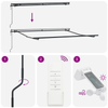 Innvendbar Markise Flerfarget 300 x 250 cm stoff