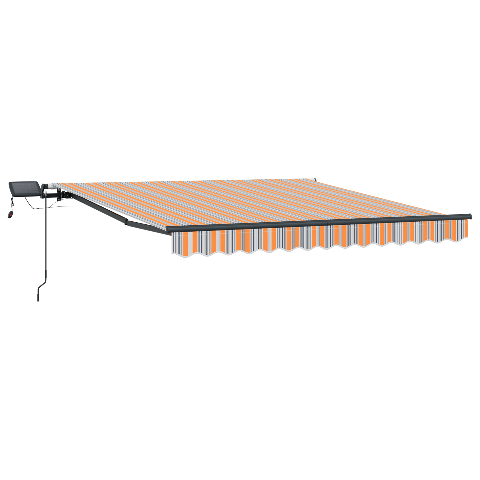 Innvendbar Markise Flerfarget 350 x 250 cm stoff