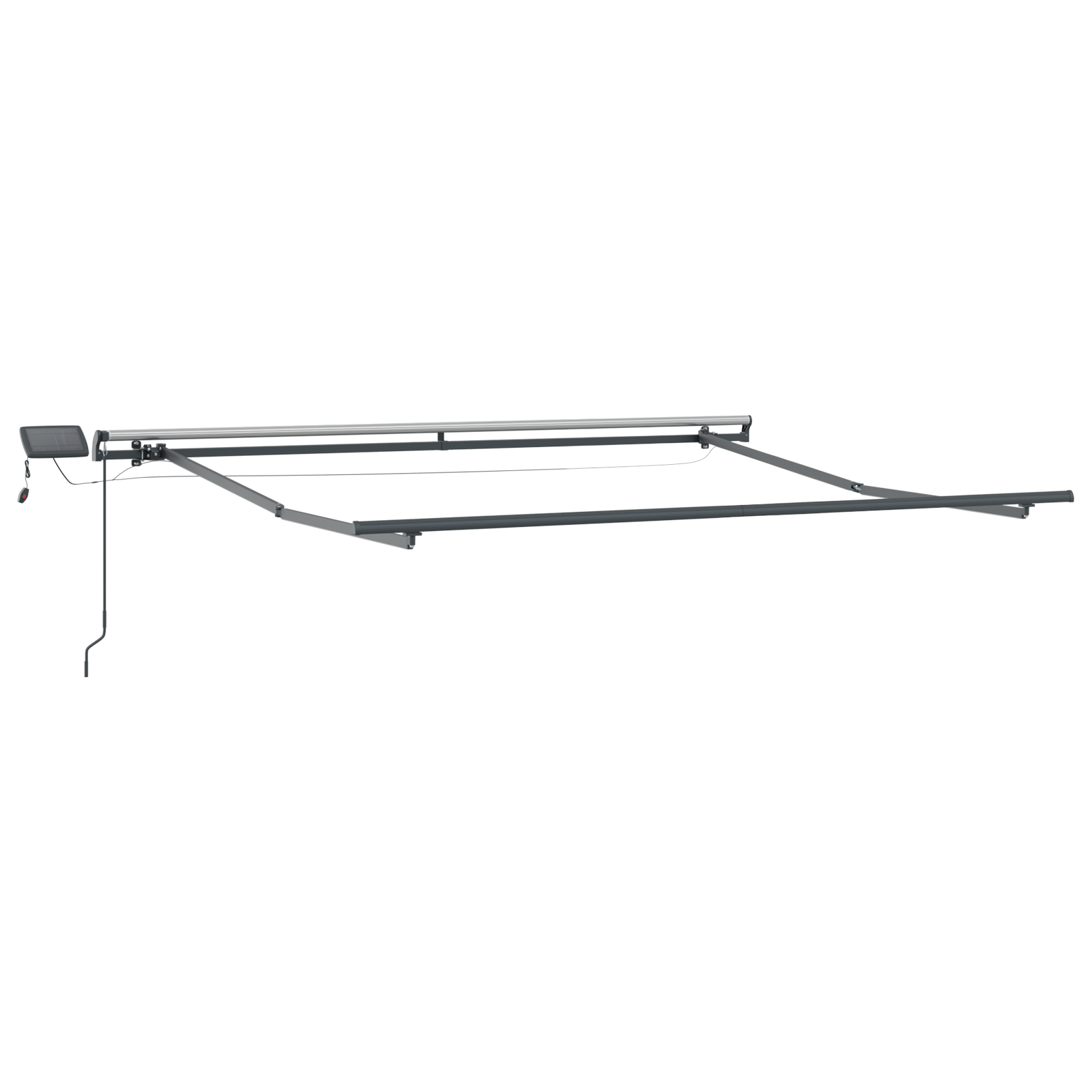 Innvendbar Markise Flerfarget 350 x 250 cm stoff