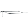 Innvendbar Markise Flerfarget 350 x 250 cm stoff