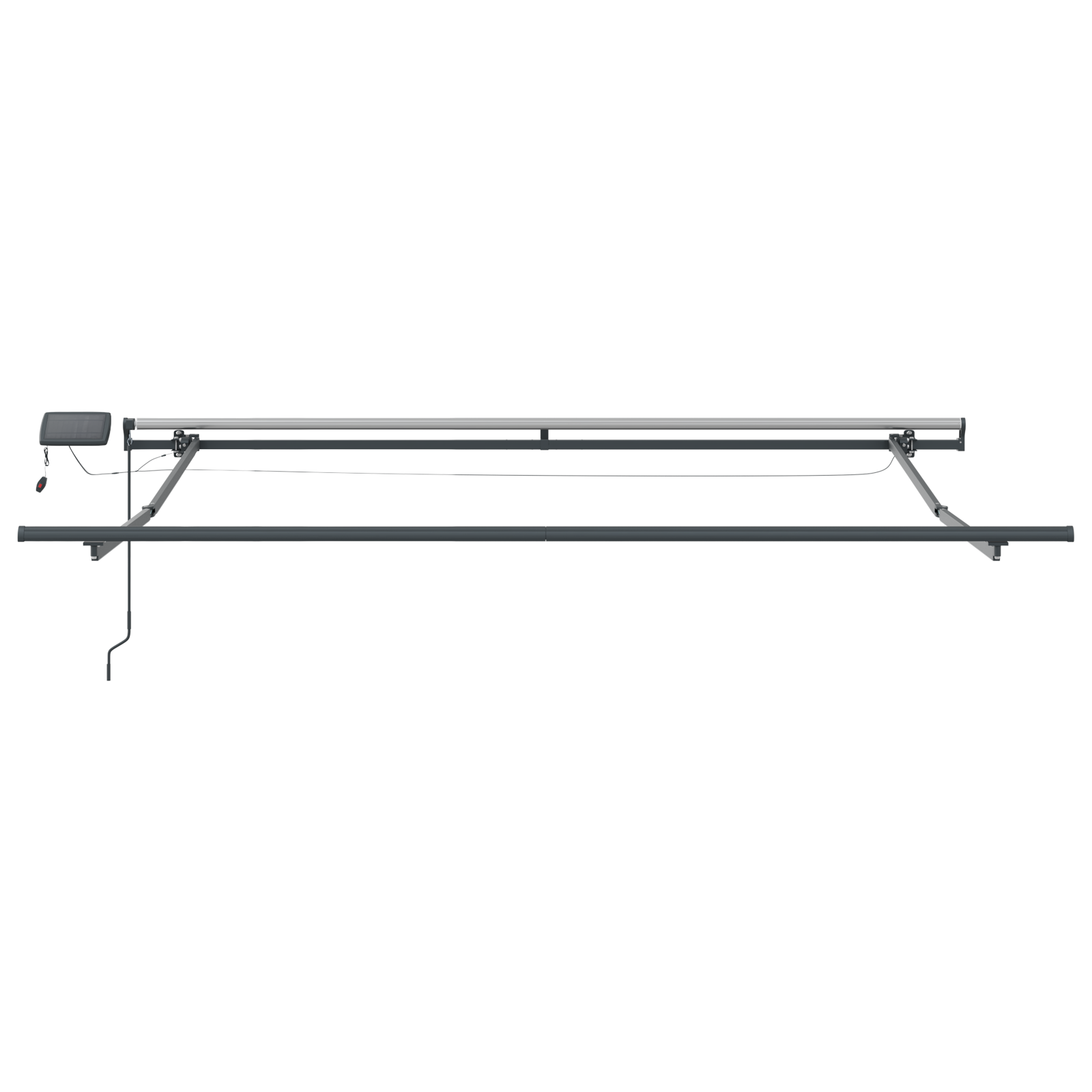 Innvendbar Markise Flerfarget 350 x 250 cm stoff