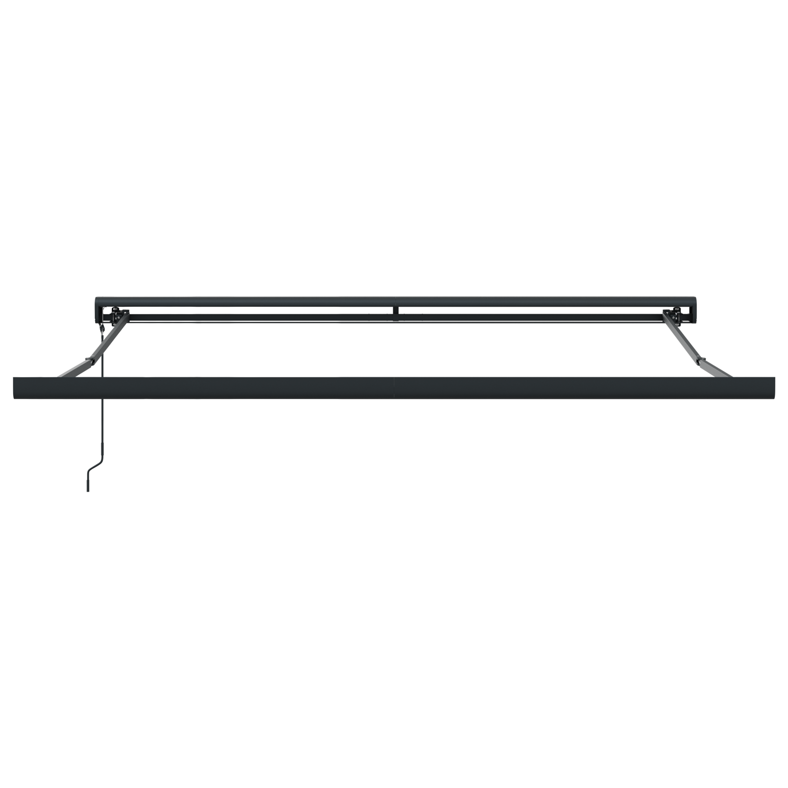 Innvendbar Markise Flerfarget 350 x 250 cm Stoff, Metall
