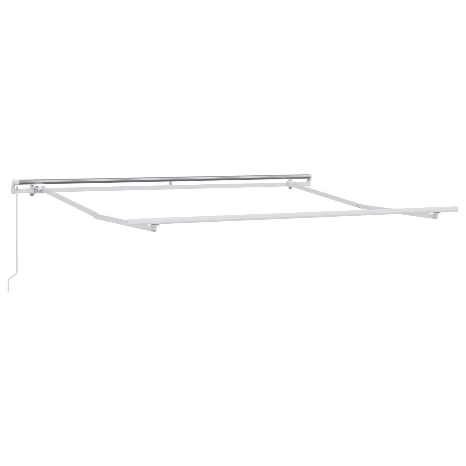 Innvendbar Markise Beige 350 x 250 cm stoff
