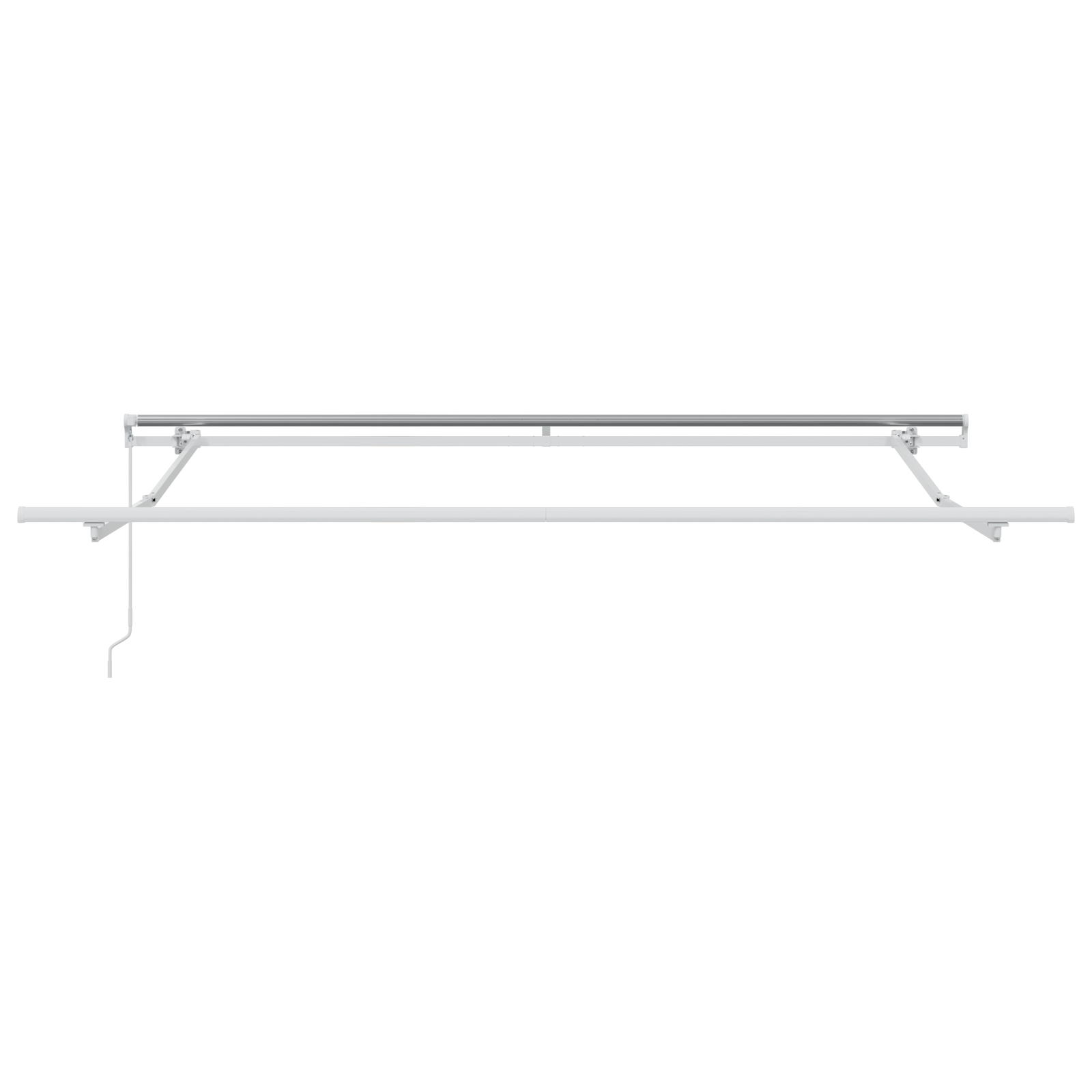 Innvendbar Markise Beige 350 x 250 cm stoff