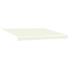 Innvendbar Markise Krem 400x300 cm stoff