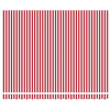 Innvendbar Markise 400 × 300 cm Rød og hvit