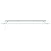 Innvendbar Markise Flerfarget 400 × 300 cm Polyester
