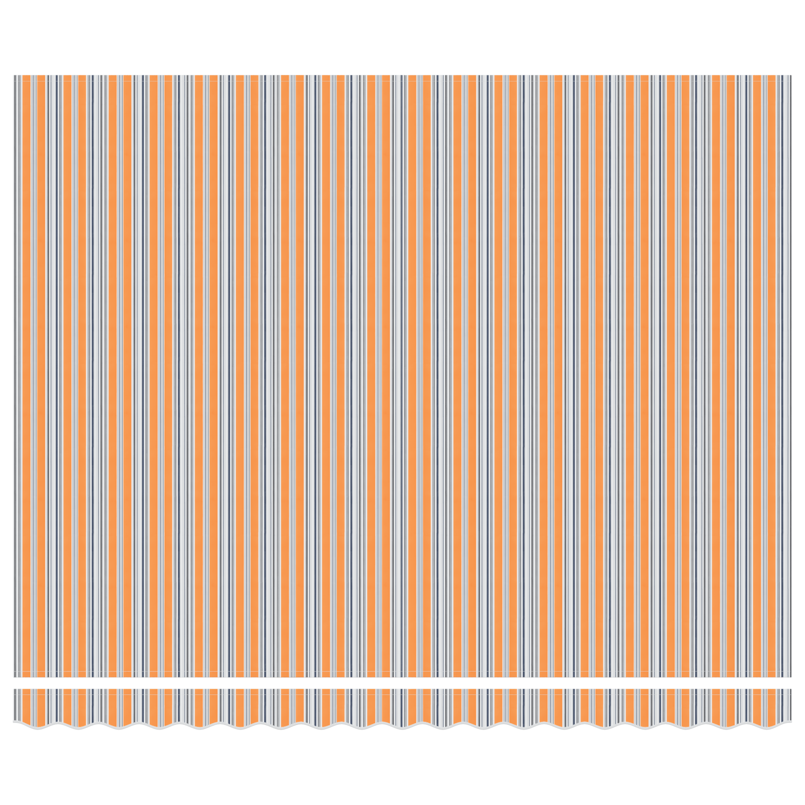 Innvendbar Markise 400 × 300 cm Flerfarget