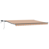 Innvendbar Markise Flerfarget 400 ×300 cm stoff