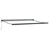 Innvendbar Markise Flerfarget 400 × 300 cm Stoff, Metall