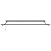 Innvendbar Markise Beige 400x300 cm stoff
