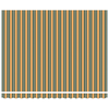 Innvendbar Markise Grønn og gul 400 × 300 cm Polyester