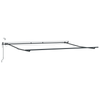 Innvendbar Markise med Flerfarget 400 × 350 cm stoff