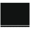 Innvendbar Markise med Svart 400 × 350 cm stoff