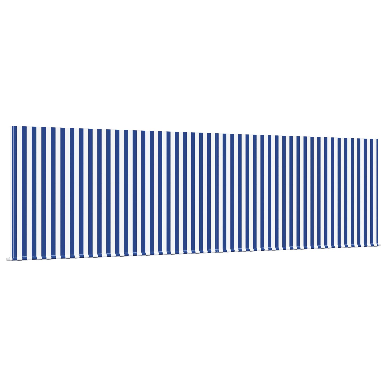 Innvendbar Markise Blå og hvite 450 × 300 cm stoff