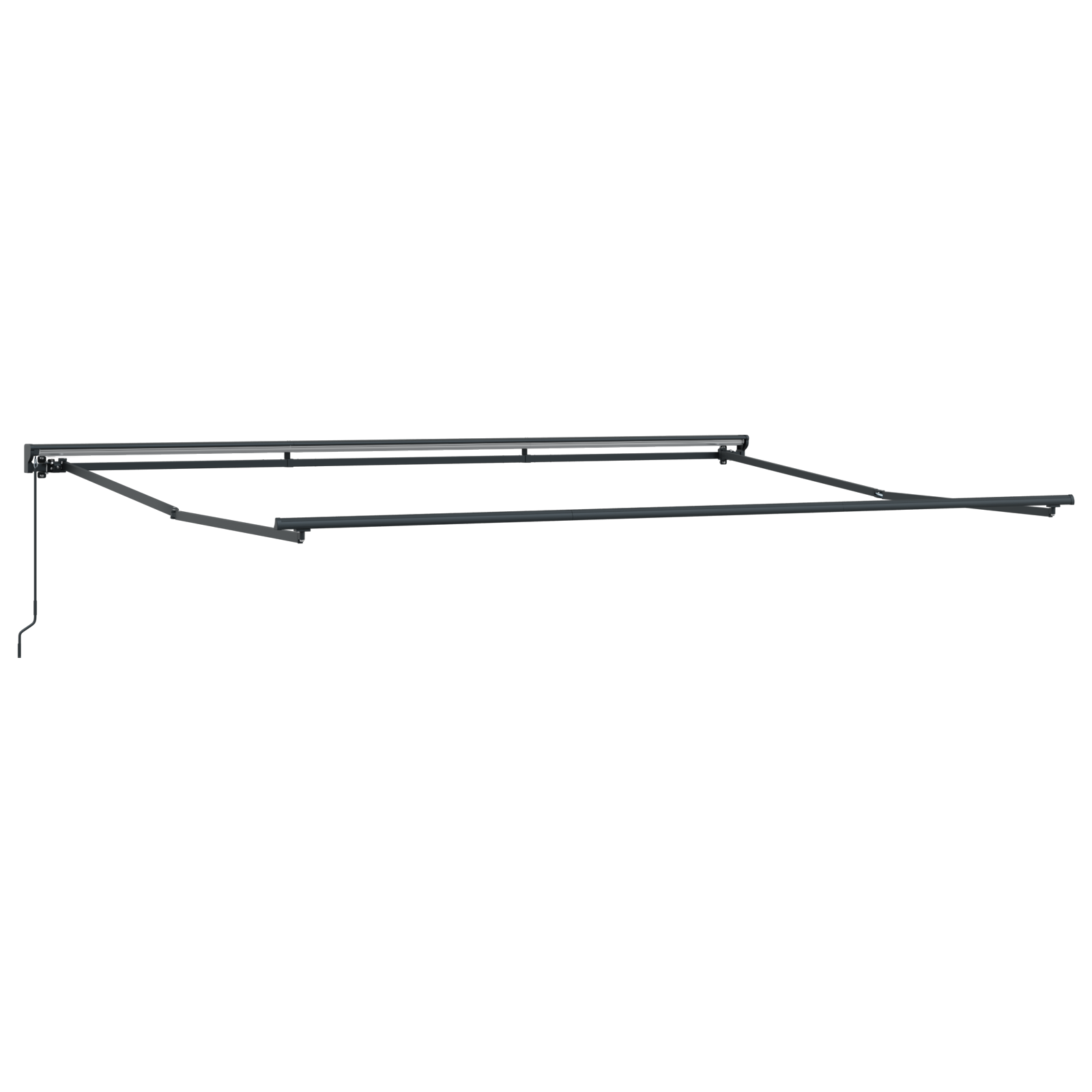 Innvendbar Markise Blå og hvite 450 × 300 cm stoff