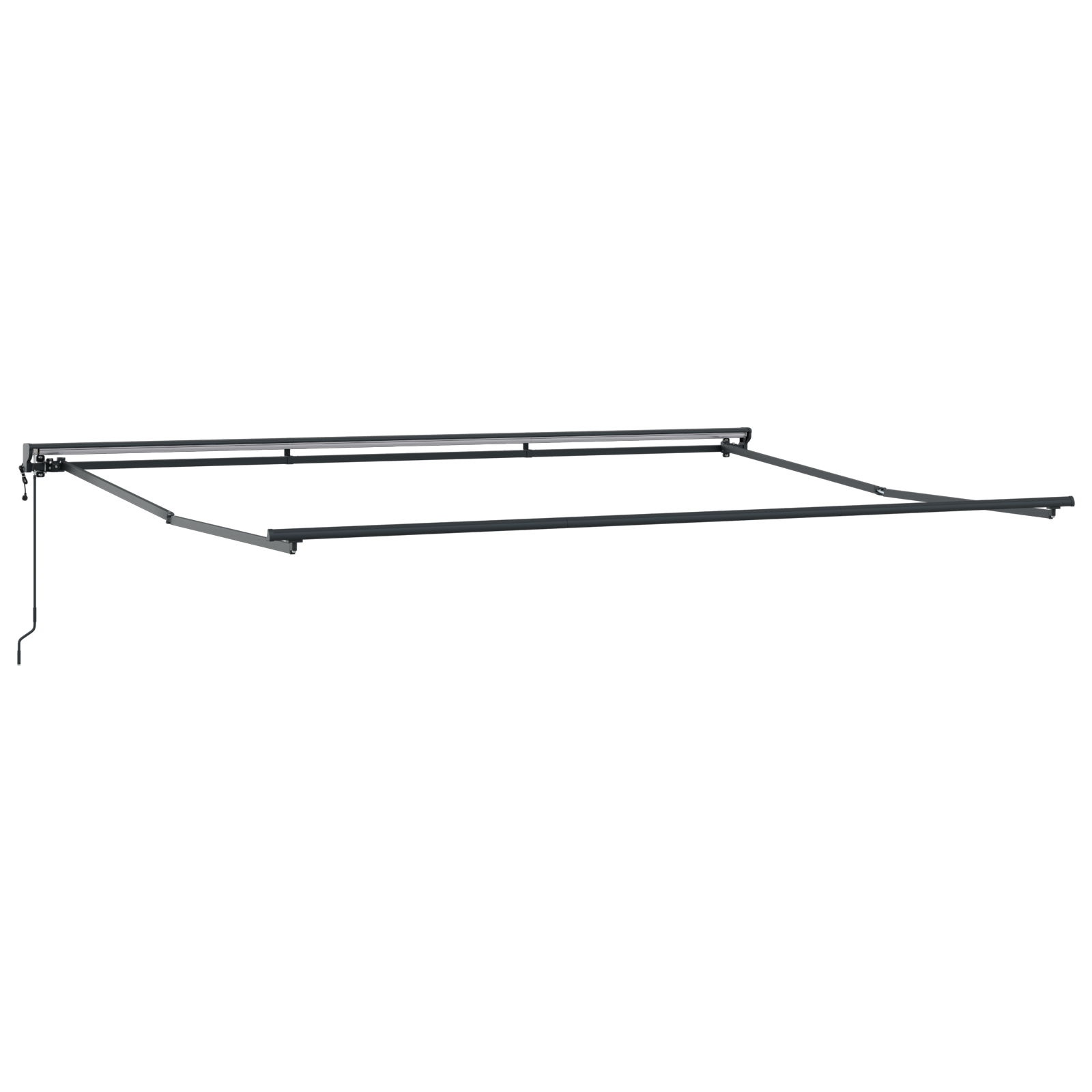 Innvendbar Markise Blå og hvite 450 × 300 cm stoff