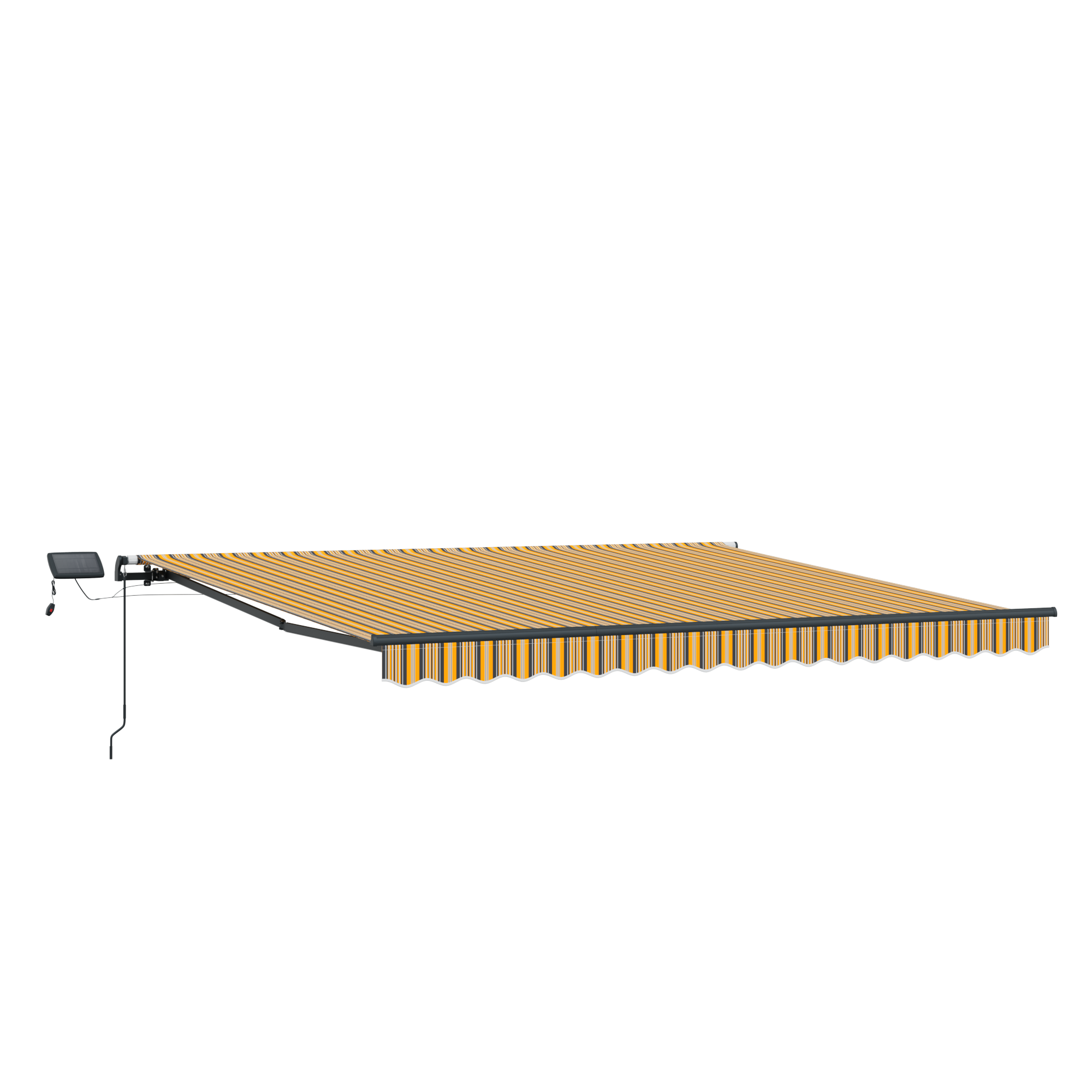 Innvendbar Markise Flerfarget 450 ×300 cm stoff