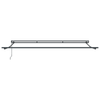 Innvendbar Markise Hvit 450x300 cm stoff