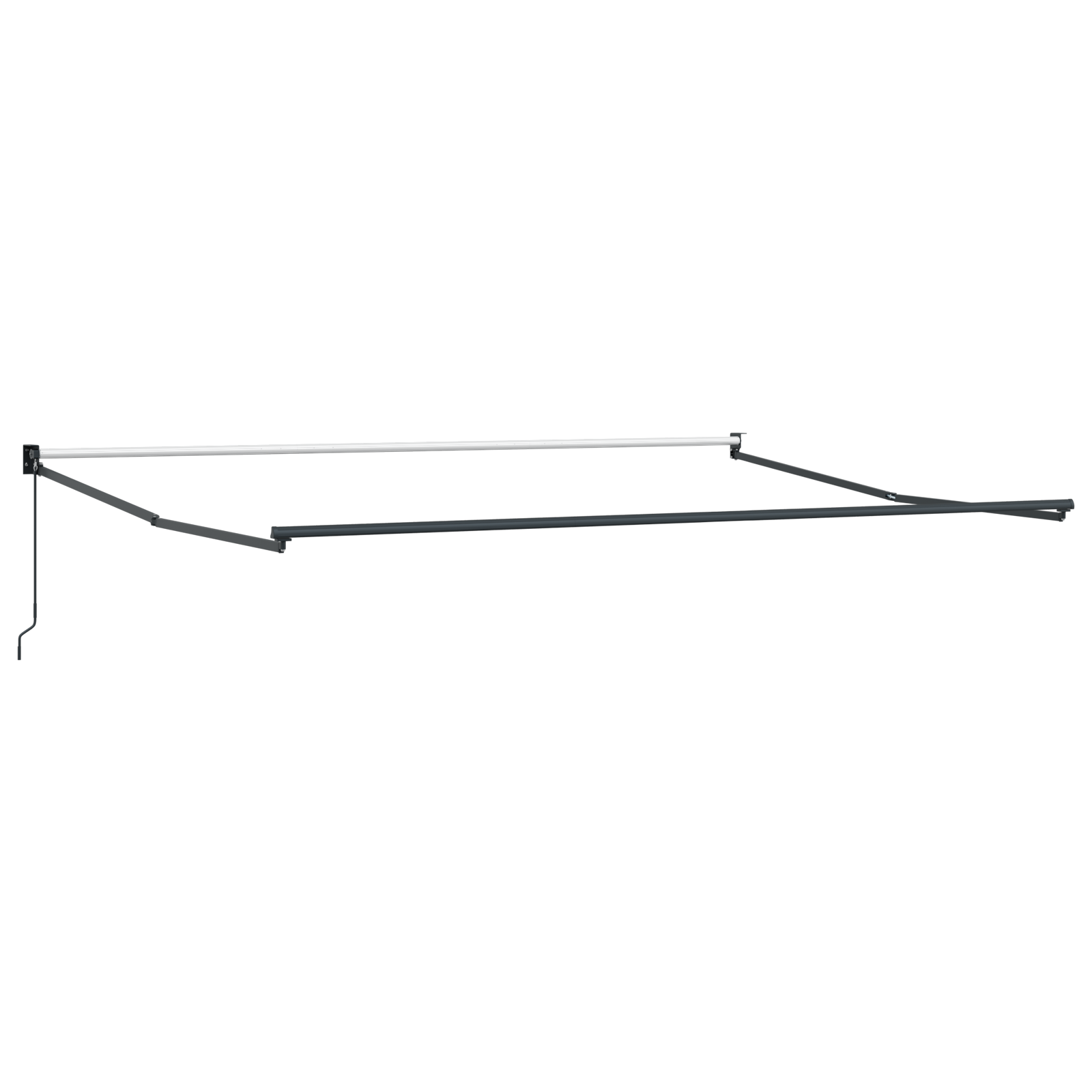 Innvendbar Markise Flerfarget 500x300 cm stoff