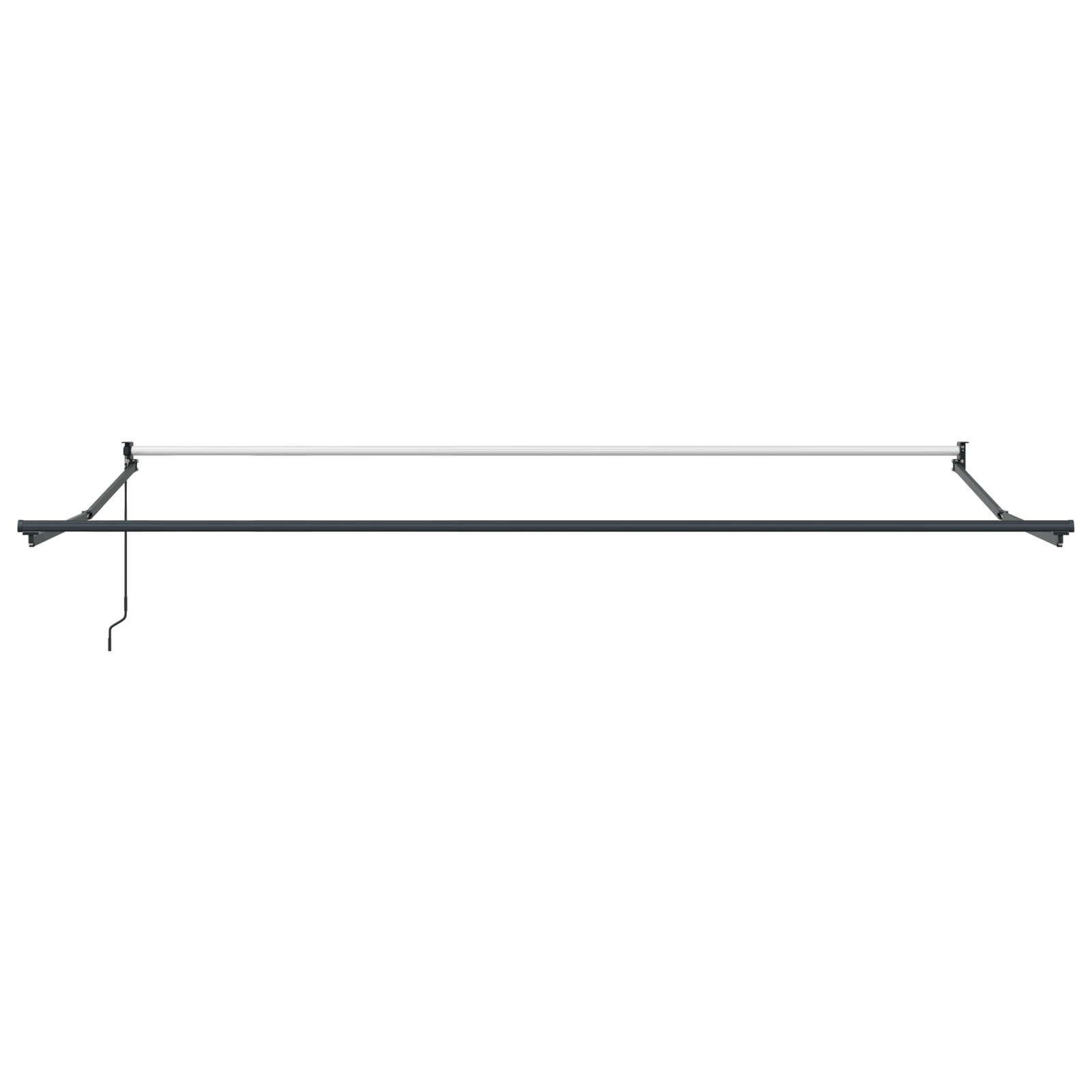 Innvendbar Markise Flerfarget 500x300 cm stoff