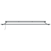 Innvendbar Markise Hvit 500x300 cm stoff