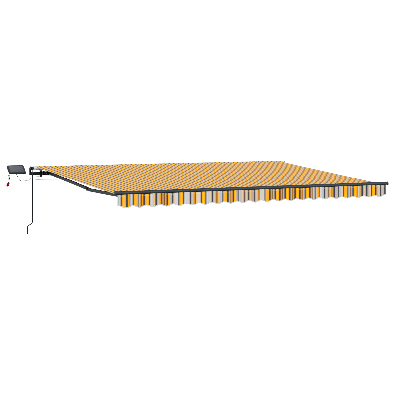 Innvendbar Markise Flerfarget 500 ×350 cm stoff