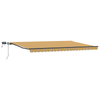 Innvendbar Markise Flerfarget 500 ×350 cm stoff