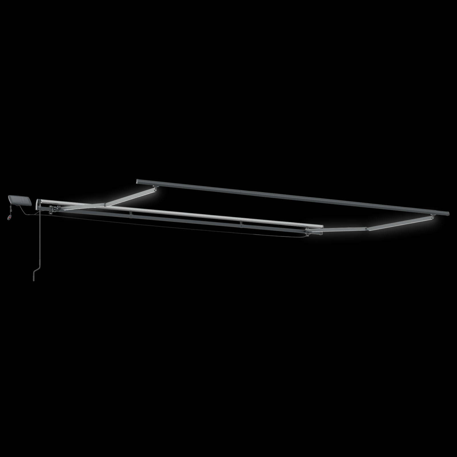 Innvendbar Markise Flerfarget 500 ×350 cm stoff