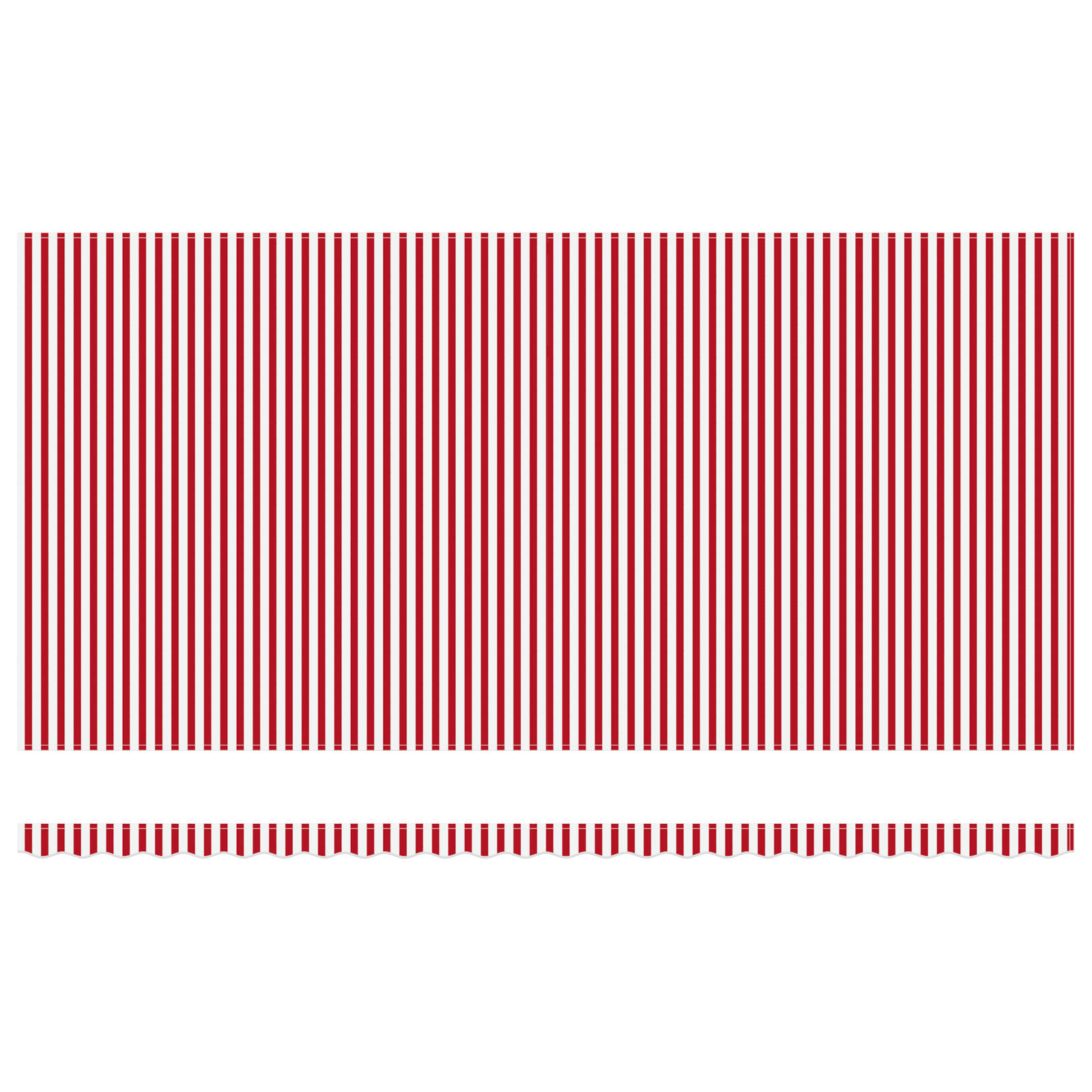 Innvendbar Markise 600 × 300 cm Rød og hvit