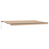 Innvendbar Markise Flerfarget 600 × 300 cm stoff