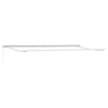 Innvendbar Markise Flerfarget 600 × 300 cm Polyester og Metall