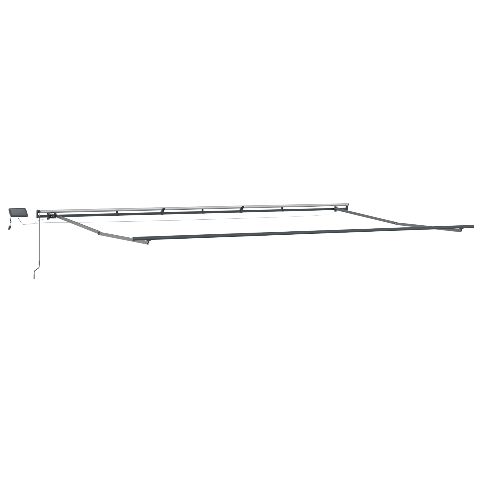 Innvendbar Markise Flerfarget 600 ×300 cm stoff