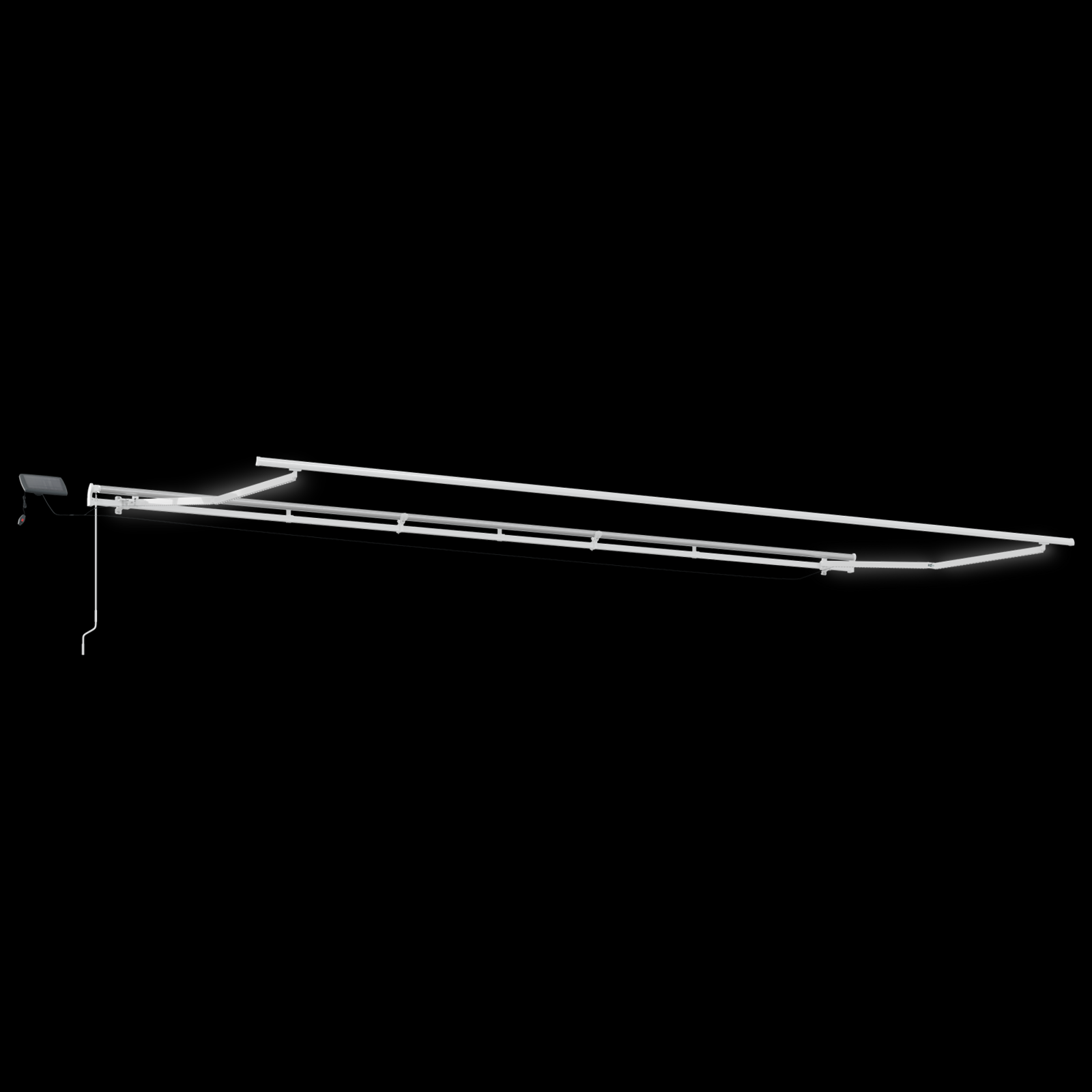 Innvendbar Markise med 600 × 350 cm Flerfarget
