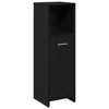 Baderomsmøbelsett Veggmontert 3 pcs Svart Eik 60 x 33 x 60 cm