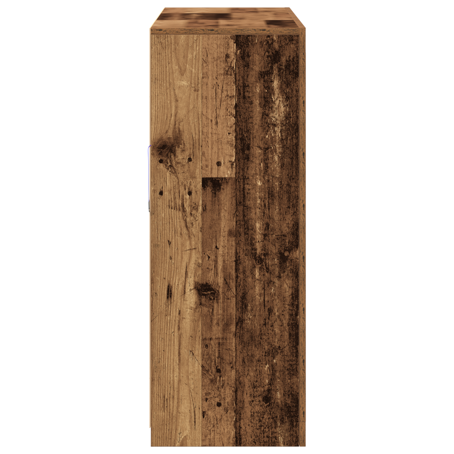 LED sideboard Gammelt tre 162 x 37 x 100 cm Konstruert tre