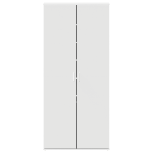 Sko Skap med hylle med dør Hvit 80 x 39 x 178 cm Konstruert tre