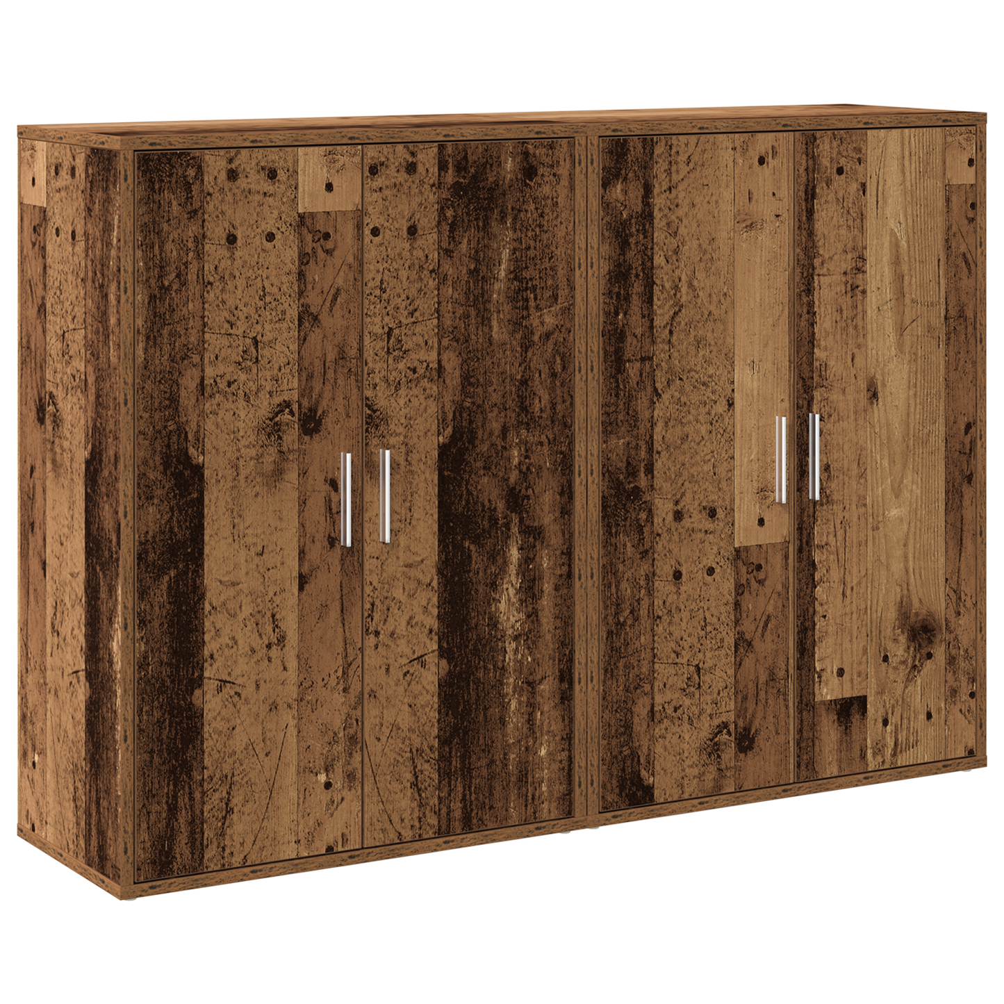 Serviesskap 2 pcs Gammelt tre 60 x 31 x 84 cm Konstruert tre