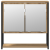 Baderomsinnredningssett med lagring 2 pcs Brun 60 x 30 x 60 cm