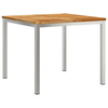 Hage Spisegruppe 3 pcs Brun Heltre teak