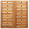Hage Spisegruppe 3 pcs Brun Heltre teak