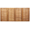 Hage Spisegruppe 7 pcs Brun Heltre teak