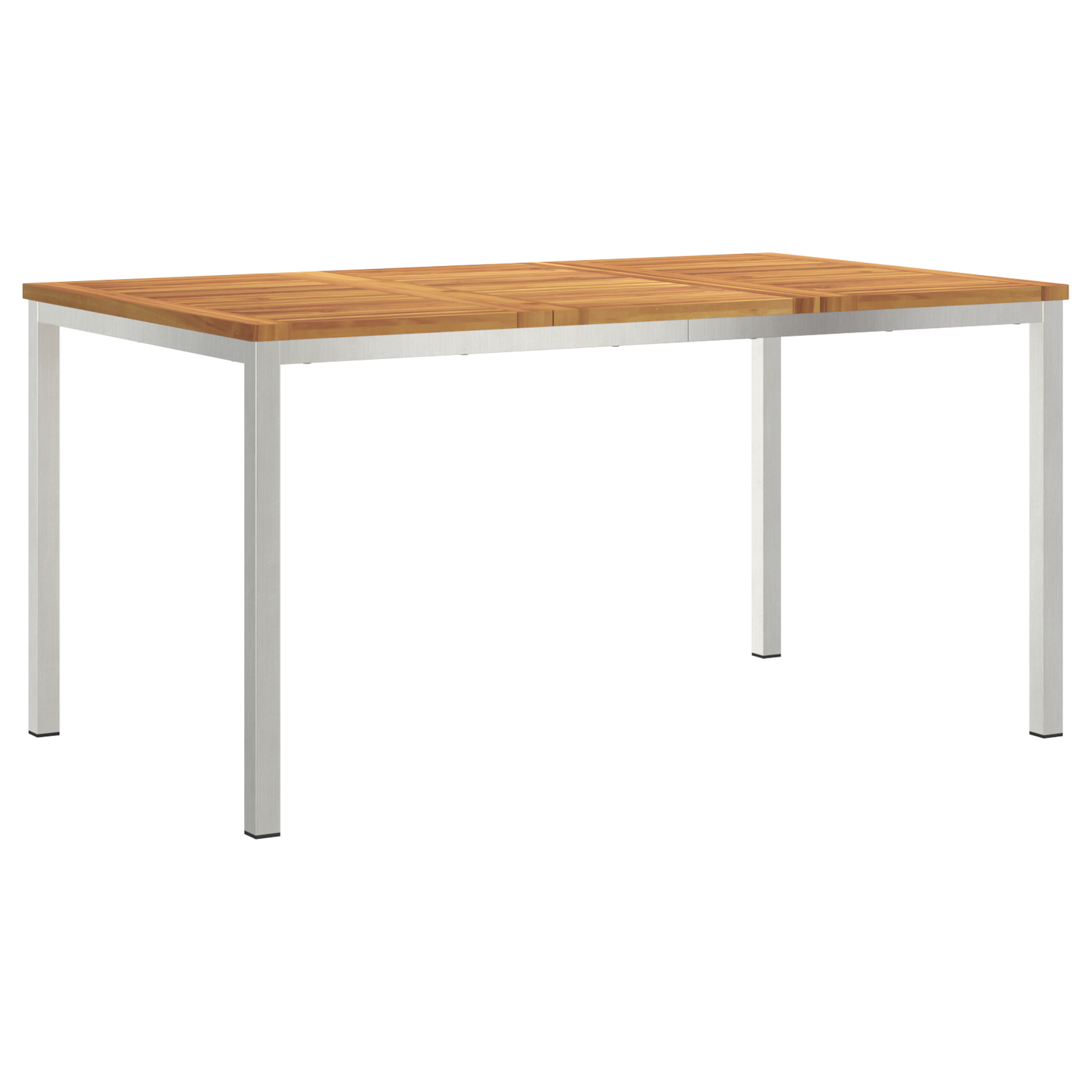 Hage Spisegruppe 5 pcs Massiv akasie tre og rustfritt stål