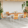 Hage Spisegruppe 7 pcs Solid akasietre