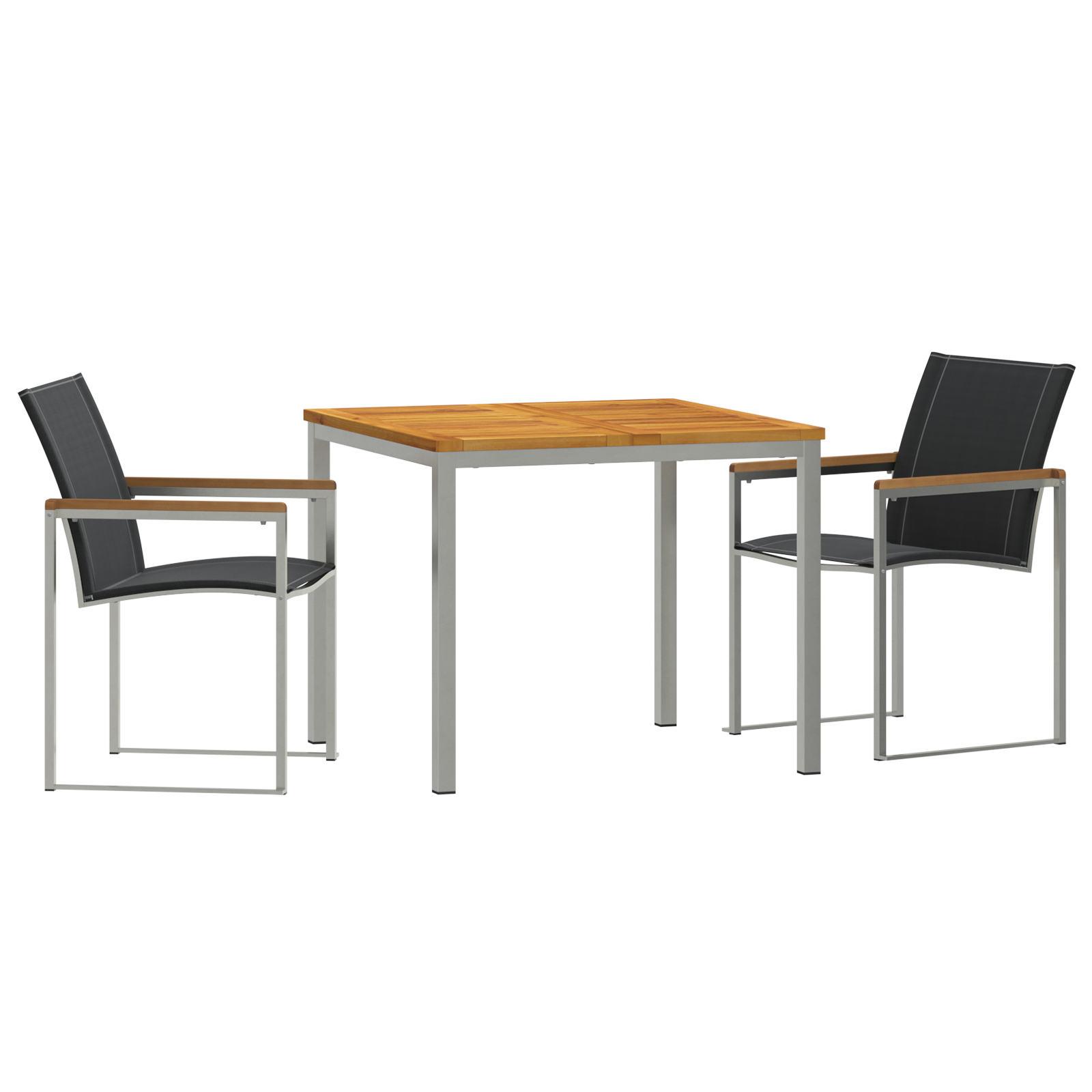 HageSpisestueSett 3 pcs Solid Teaktre