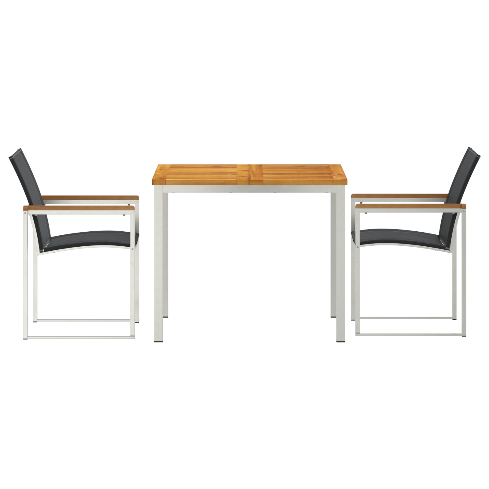HageSpisestueSett 3 pcs Solid Teaktre