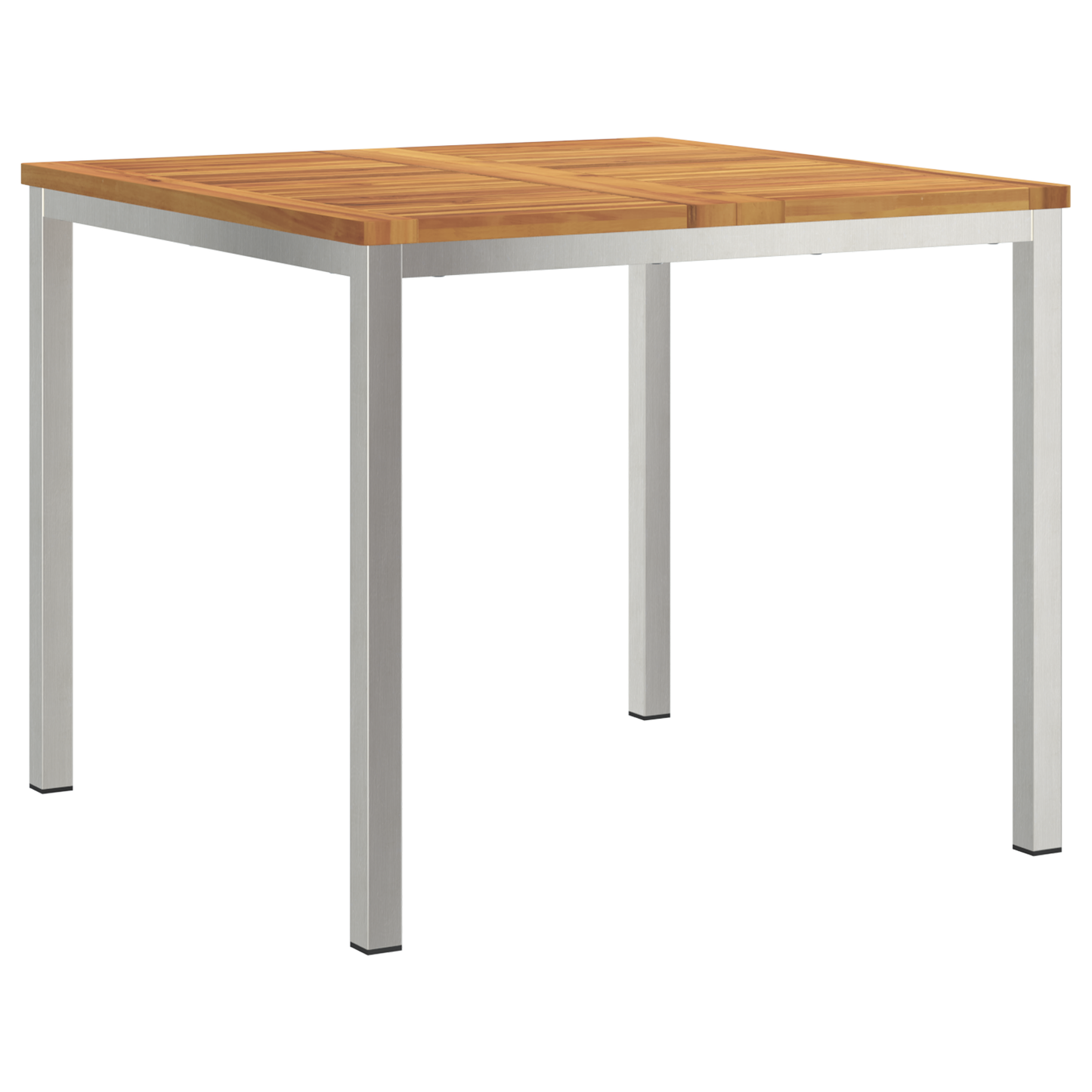 Hage Spisegruppe 5 pcs Massiv akasie tre og rustfritt stål