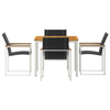 HageSpisestueSett 5 pcs Solid Teaktre