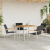HageSpisestueSett 5 pcs Solid Teaktre